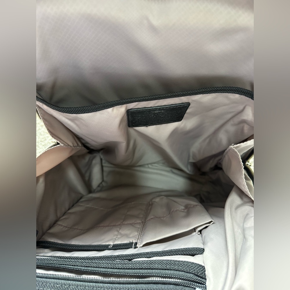 Tumi Black Nylon and Leather Backpack - Picture 8 of 10